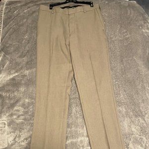 Van Heusen 32x32 Brown Slim Fit Dress Pants
